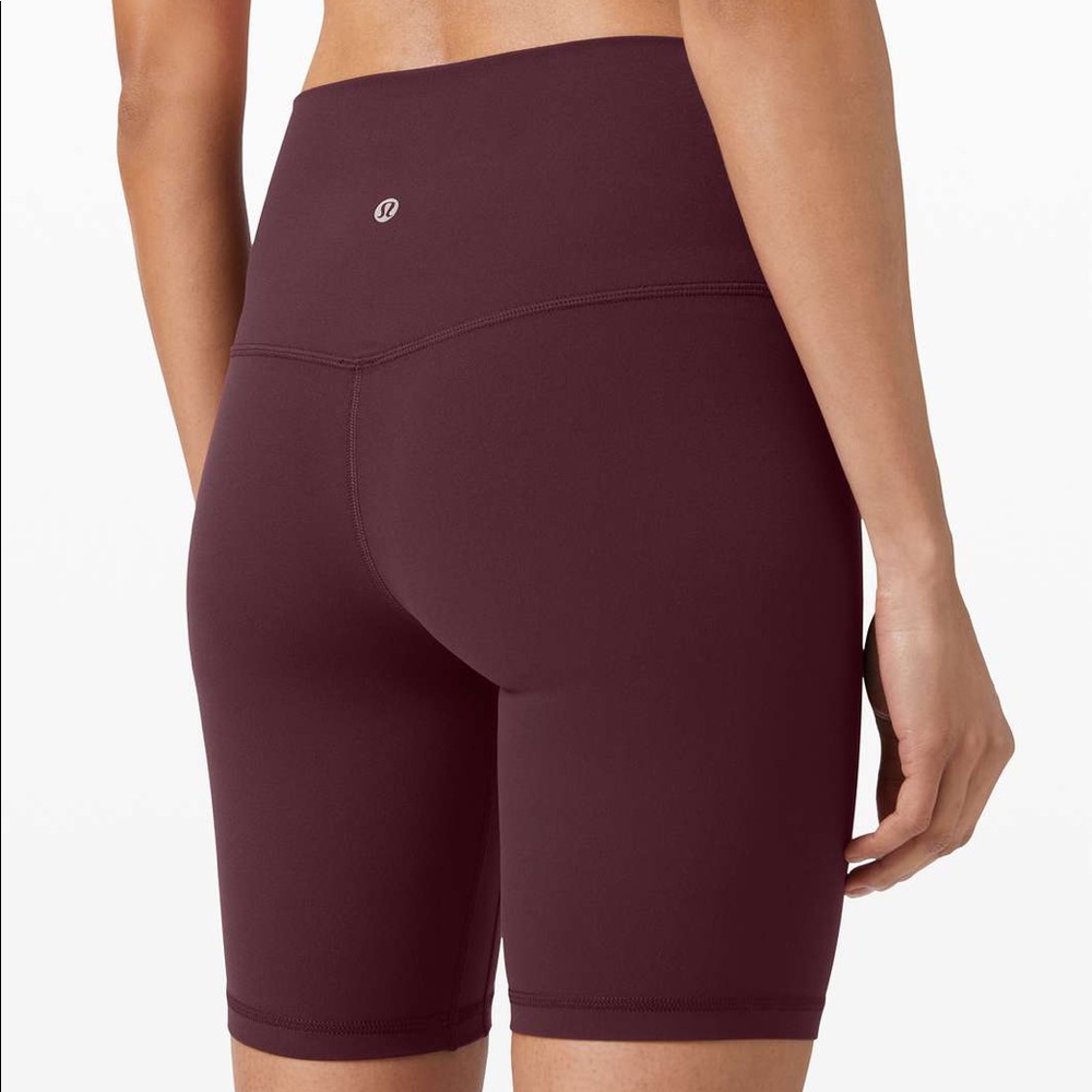 Align Short 8 Inch in Cassis NWT